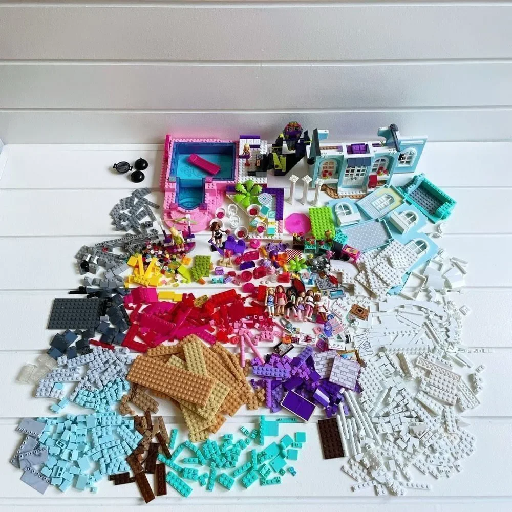 Mega Bloks/Construx 2-in-1 Home Slumber Party Patisserie Ballet Recital Cook-Off